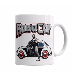 ROBOCOP DE FUSCA Kupa Bardak Porselen