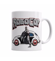 ROBOCOP DE FUSCA Kupa Bardak Porselen