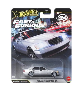 Hot Wheels Premium Series Fast & Furious Mercedes-Benz 500 Sel JHW67