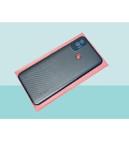 Tkgz - Tecno Spark 7T (KF6p) FULL KASA Arka Kapak Batarya Kapağı - SİYAH
