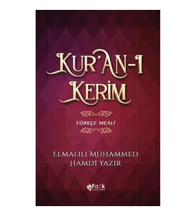 Kuran-ı Kerim Türkçe Meali