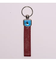 BORDO DERİ SAPLI ANAHTARLIK-ANAH248