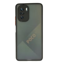 Poco F3 Kılıf Montreal Silikon Kapak - Siyah