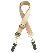 Angel Çanta Aksesuar Jüt Kolon Çanta Sapı 120X4 Cm Light Gold Metalli
