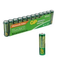 GP 15G-2VS12 Greencell AA Kalem Pil 12 li Paket