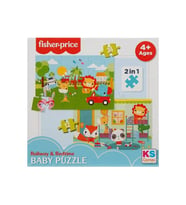 Ks Games Fisher Price Baby Puzzle Railway Bedtime 2in1