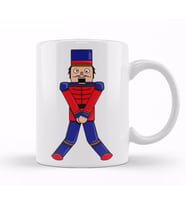 The Nutcracker Funny Christmas Tee for Men Kupa Bardak Porselen