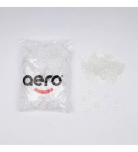Aero Dilara Klips 34 mm Beyaz (1.000 Adet)