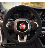 Fiat Egea Hatchback Direksiyon Kılıfı Alcantara Süet Monza Black Serisi Siyah 2016-2021