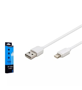 Hadron HD4450 Lightning to USB Şarj ve Veri Kablosu 1m Beyaz - Kutulu
