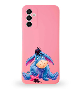Samsung Galaxy A04s Uyumlu Lansman Kılıf Altı Kapalı İçi Kadife  İyor Tasarımlı  Kapak (Şeffaf)