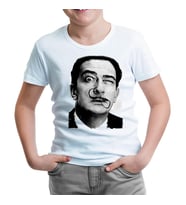Salvador Dali Beyaz Çocuk Tshirt