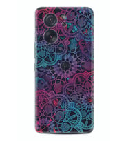 Xiaomi 13T - Xiaomi 13T Pro Kılıf Silikon Desen Özel Seri Colurful Mandala 1667
