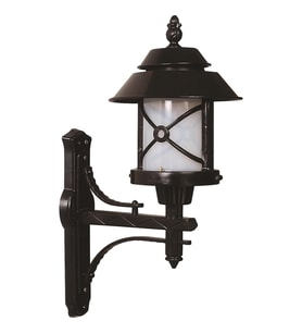 AVONNI BAP-68199-BSY Siyah Boyalı Dış Mekan Aydınlatma E27 ABS Polikarbon Cam 36x26cm