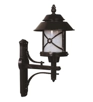 AVONNI BAP-68199-BSY Siyah Boyalı Dış Mekan Aydınlatma E27 ABS Polikarbon Cam 36x26cm