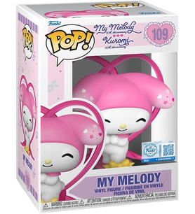 Pop! Sanrio: My Melody 50Th Anniversary - My Melody - Amazon'A Özel - Koleksiyon Vinil Figür - Hediy (Krem)