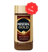 Nescafe Gold Çözünebilir Kahve Kavanoz 200G x 6 Adet