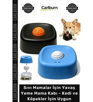 #MamaKabı Top Sıvı Mamalar İçin Yavaş Yeme Mama Kabı Kedi Köpekler İçin Uygun Büyük Boy
