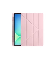Apple İpad Pro 13 (2024) Kılıf Kalemlikli Hugo Tablet Kılıfı - Rose Gold