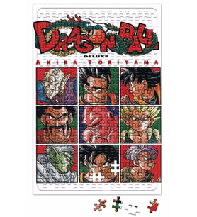 Dragon Ball Z Membros Quadro Puzzle 240 Parça Yapboz