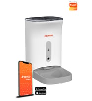 Heiman Wifi Kameralı Ve Ses Kontrollü Akıllı Mama Yem Kabı - Smart Pet Feeder- APP Kontrol-