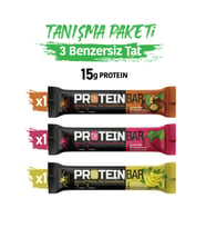 Torq Nutrition Protein Bar Tanışma Paketi 50 gr. x 3 adet (Renksiz)