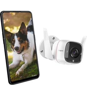 Lexroo TP-Link TC65, 2K 3MP, Hareket Algılama, IP66 Su Geçirmez, 30m Gece Görüşü, Çift Yönlü Ses
