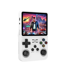R36S 64GB Retro El Konsolu - 15.000+ Oyunlu 3.5 inç IPS Ekran - 20+ Simülatör Destekli