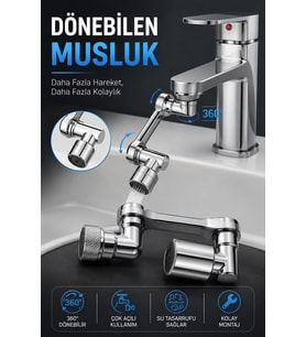 DÖNEBİLEN MUSLUK ÖZEL SU AKIŞ TASARIMI