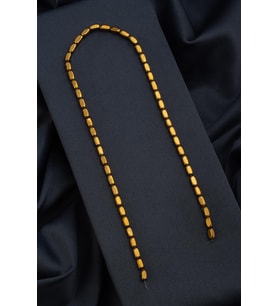 Hematit Doğal Taş Parlak Gold Dikdörtgen Kesim 4x8mm Dizi [AA]