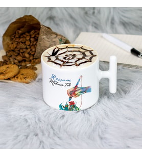 Ressam Latte Fincanı