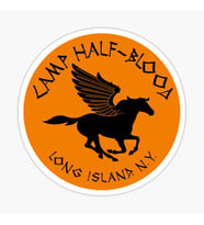 Camp Half-Blood Sticker Etiket 19CM