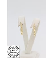 STİL İNCİSİ/XUPING JEWELRY MİLENA MODEL KÜPE (Altın Rengi)