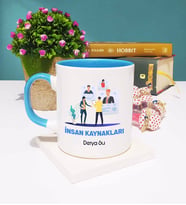 İnsan Kaynakları Kupa Bardak Mavi
