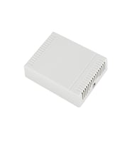 Plastik Elektronik Proje Kutusu 100 x 80 x 29mm Beyaz Renk Duvar Montaj Tip Elektronik Devre Protot