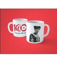 Cumhuriyetin 100. Yılına Özel 1 Baskılı Kupa Bardak