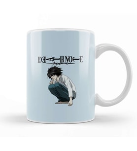 Death Note L 03 Kupa Bardak Porselen