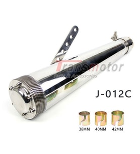 Chopper Cruiser Cafe Racer Vintage Bobber Performans Egzoz Krom