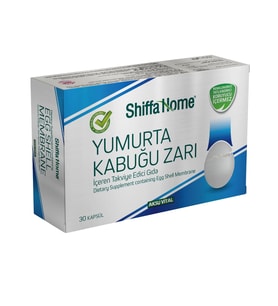 Shiffa Home Yumurta Kabuğu Zarı 30 Kapsül