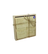 Bitkiselce El Yapımı Eşek Sütü Sabunu 450 gr. 4 kalıp sabun