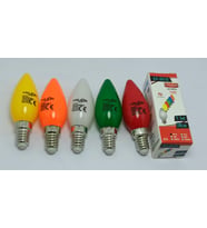 hagiki (5 Adet) LED 1 WATT RENKLİ E 14 DUY GECE LAMBASI AMPULÜ 50/60 Hz. 220 volt (5 Adet)