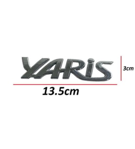 Toyota Yaris Arka Yazı ( Yaris Yazısı ) 2006-2018