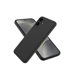 Samsung Galaxy A06 Kılıf First Silikon - Siyah
