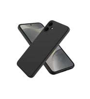 Samsung Galaxy A06 Kılıf First Silikon - Siyah