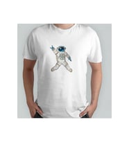 KİŞİYE ÖZEL ASTRONOT BASKILI T-SHİRT