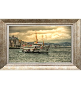 GÜMÜŞ ÇERÇEVELİ TABLO N593