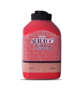 Artdeco 500Ml Domates Kırmızı Akrilik Boya 3043