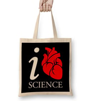 I Love Science Bez Çanta Uzun Saplı