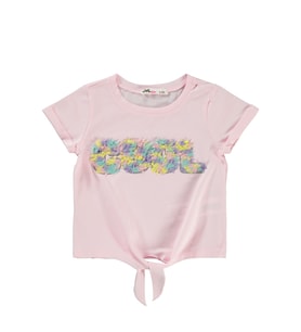 Civil Girls Kız Çocuk Tişört 2-5 Yaş Pembe şerbet