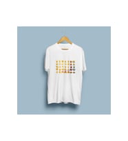 Oversize Emojiler Baskılı Unisex T-shirt